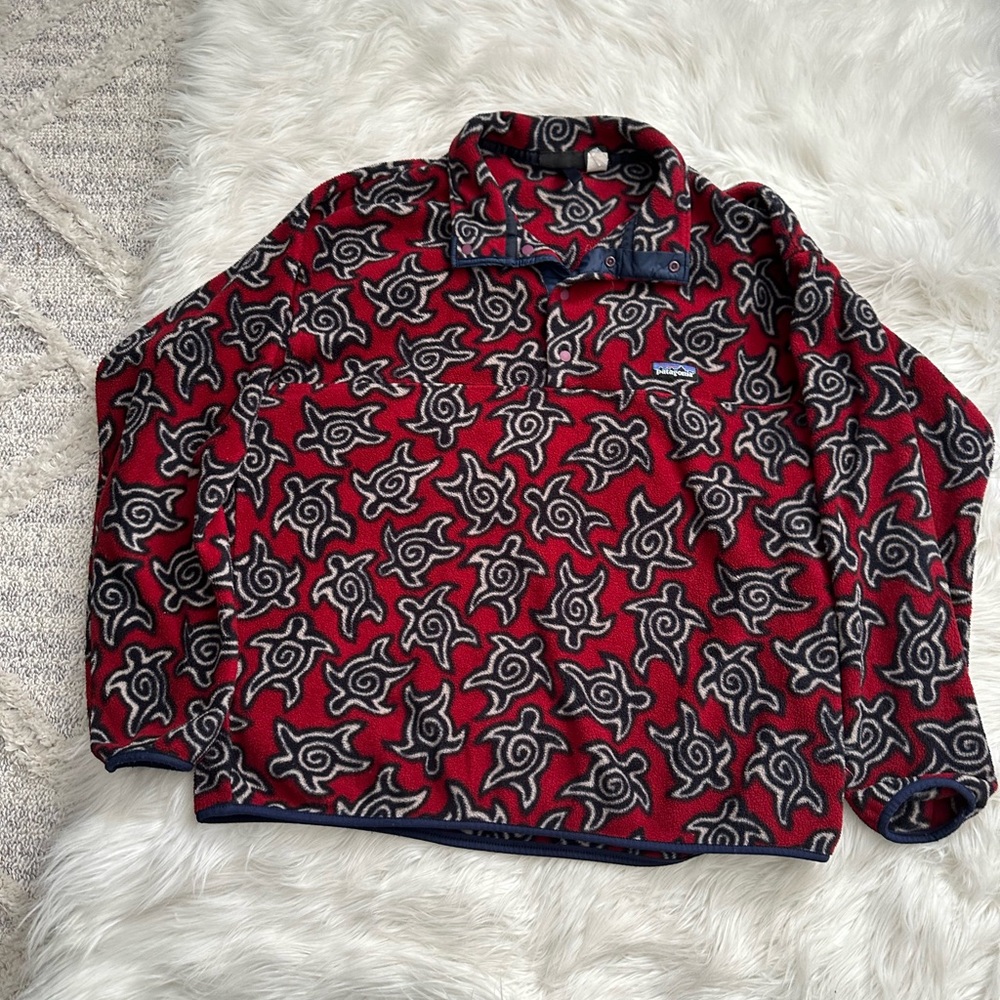 Vintage Patagonia Synchilla Zen Turtle